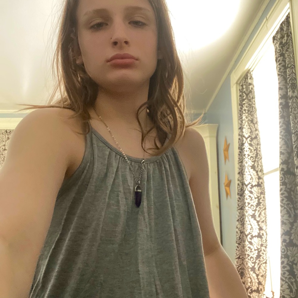 Grey jumpsuit